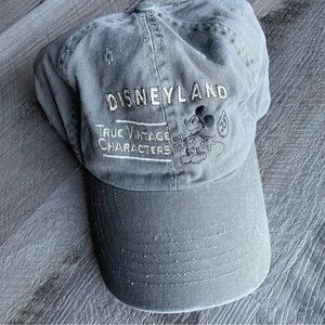 Disneyland True Vintage Character distressed baseball cap vibes